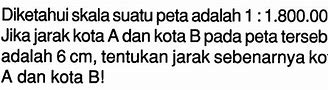 Jarak Semarang Jepara Pada Peta Adalah 3 Cm